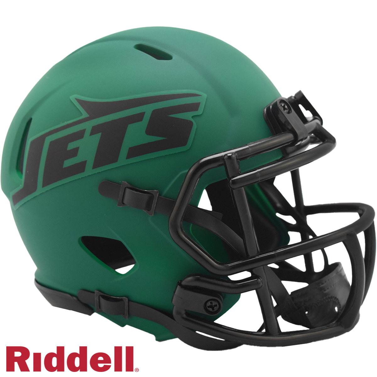 9585500669 New York Jets Helmet -  Replica Mini Speed Style Rave Alternate