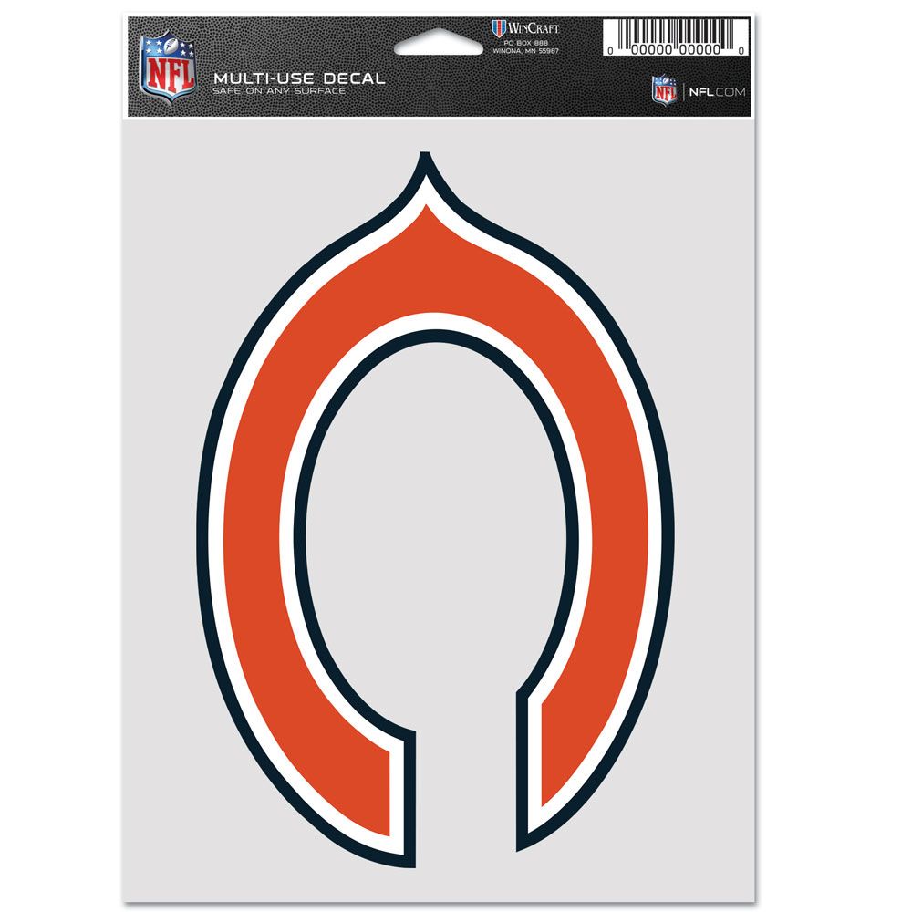 9416636891 Chicago Bears Multi Use Fan Decal - Single