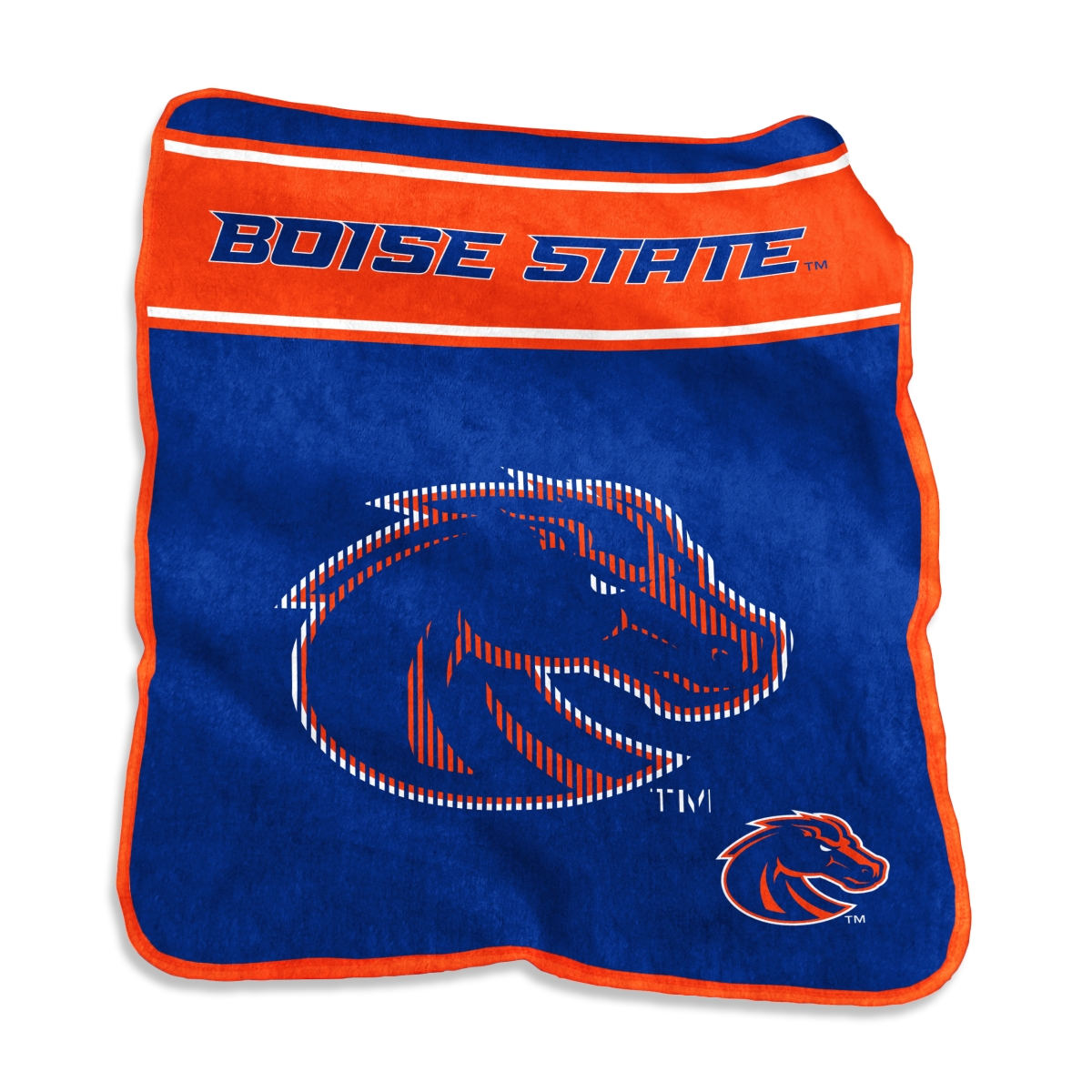9738133311 60 x 80 in. Boise State Broncos Blanket - Raschel Throw