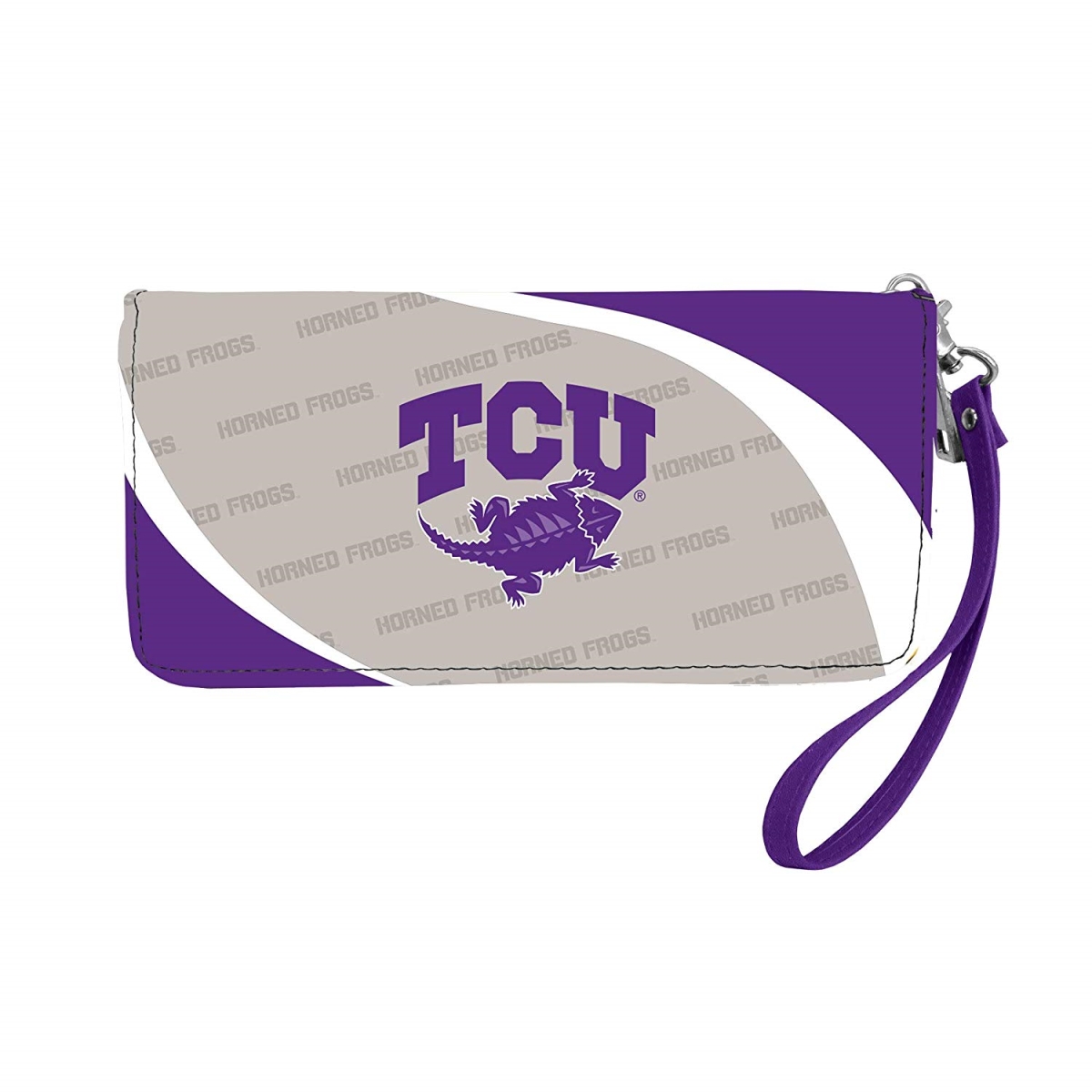 8669997973 TCU Horned Frogs Wallet - Curve Organizer Style