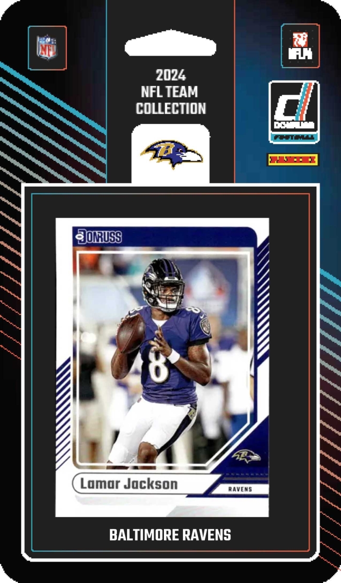 C&I Collectables 2345072975 Baltimore Ravens 2024 Donruss Team Set