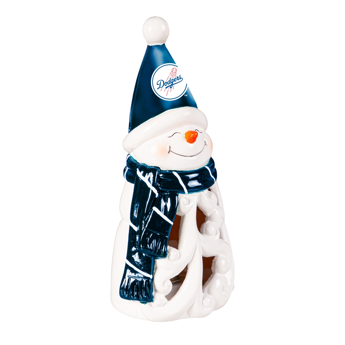 194645813 8 in. Los Angeles Dodgers Statue - LED Snowman