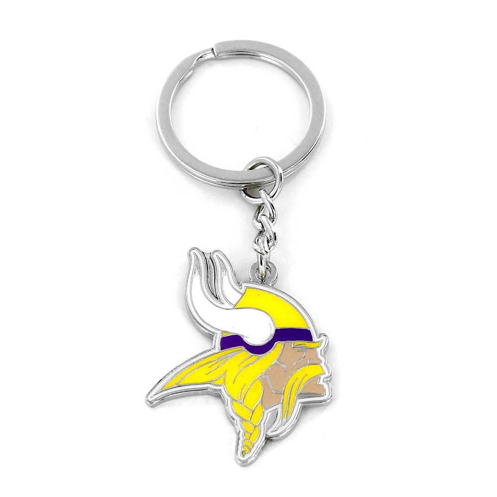 Aminco 6326410060 Minnesota Vikings Keychain - Logo