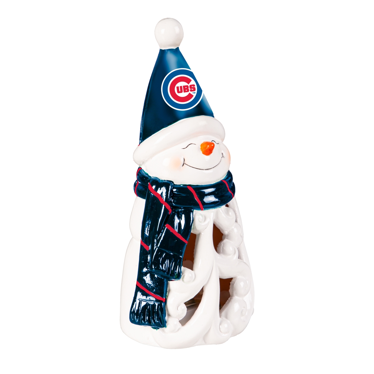 194645783 8 in. Chicago Cubs Statue - LED Snowman