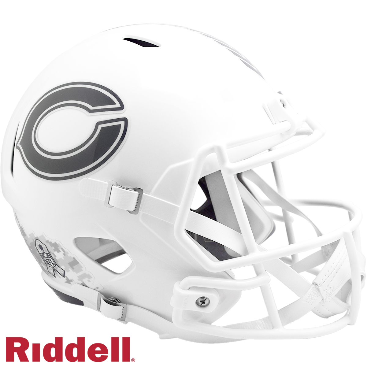 9585500256 Chicago Bears Helmet -  Replica Full Size Speed Style Salute To Service 2024