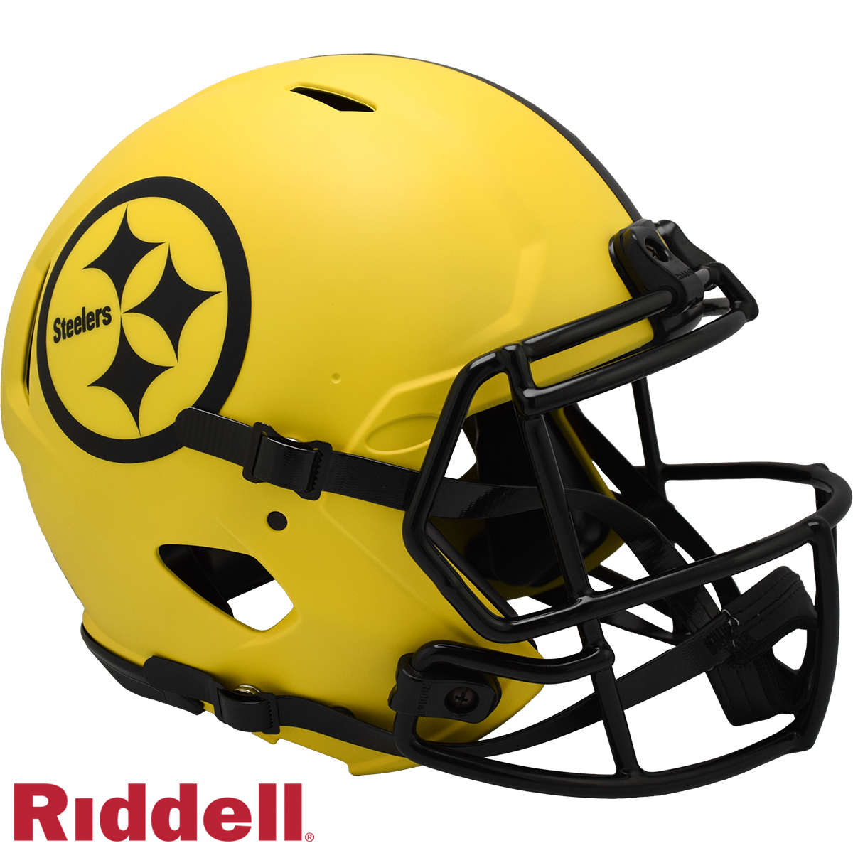 9585500612 Pittsburgh Steelers Helmet -  Authentic Full Size Speed Style Rave Alternate
