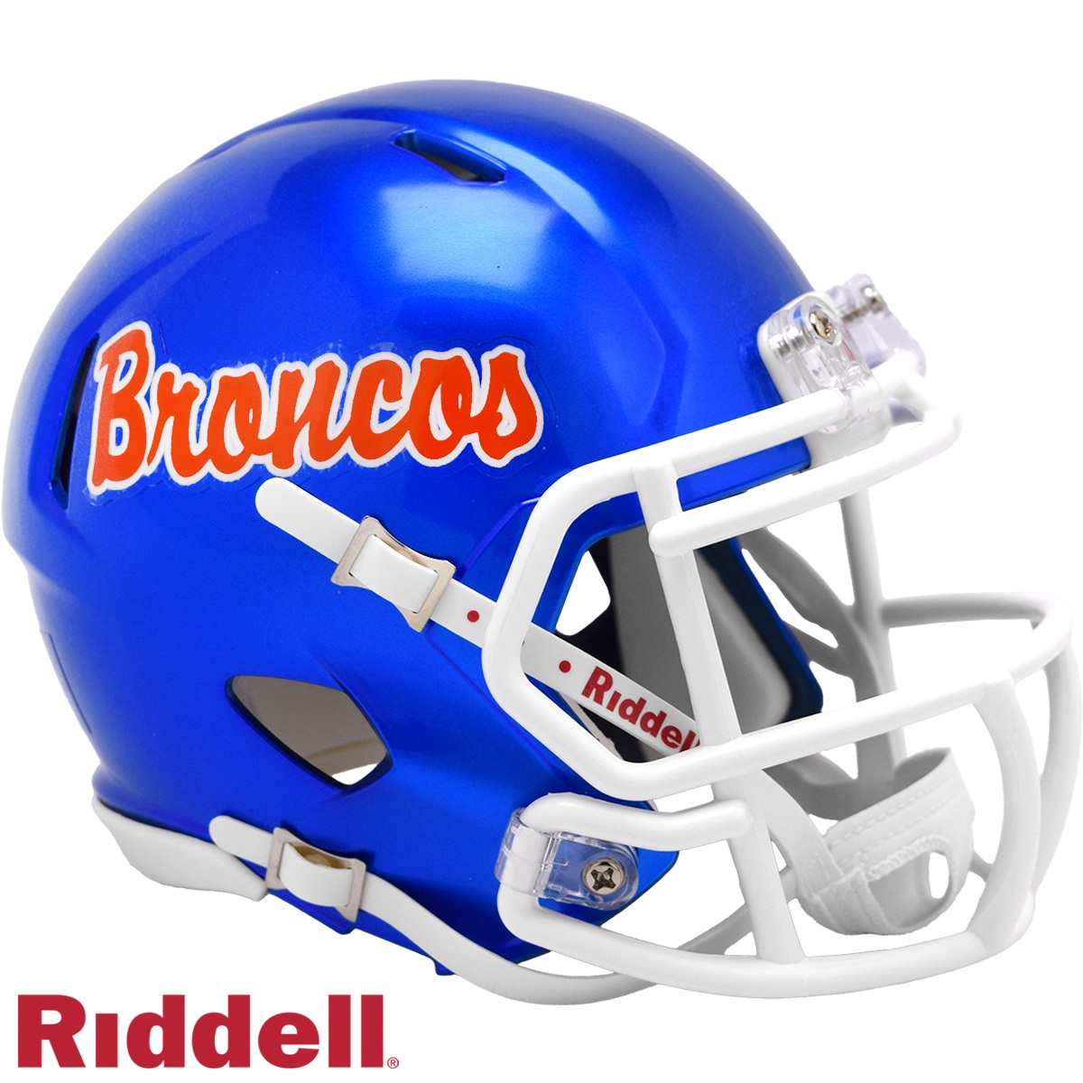 9585590458 Boise State Broncos Helmet -  Replica Mini Speed Style Script