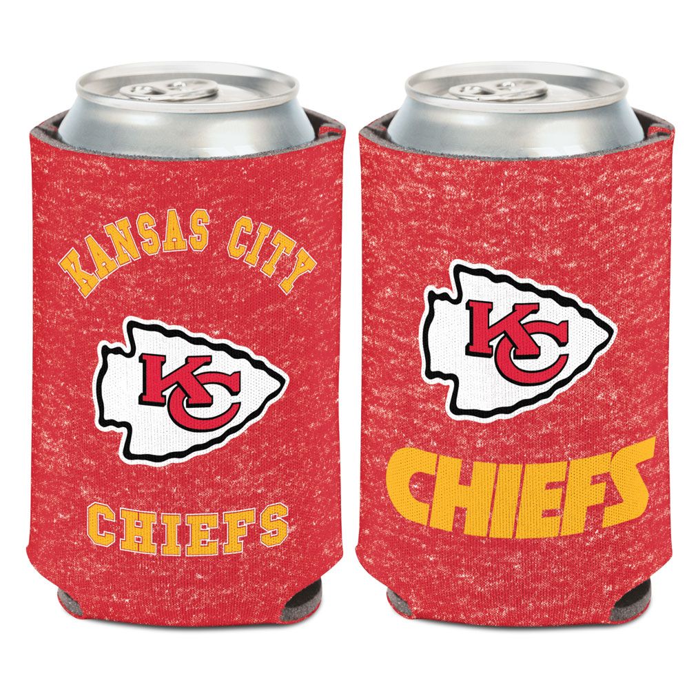 9416628745 Kansas City Chiefs Can Cooler - Heathered