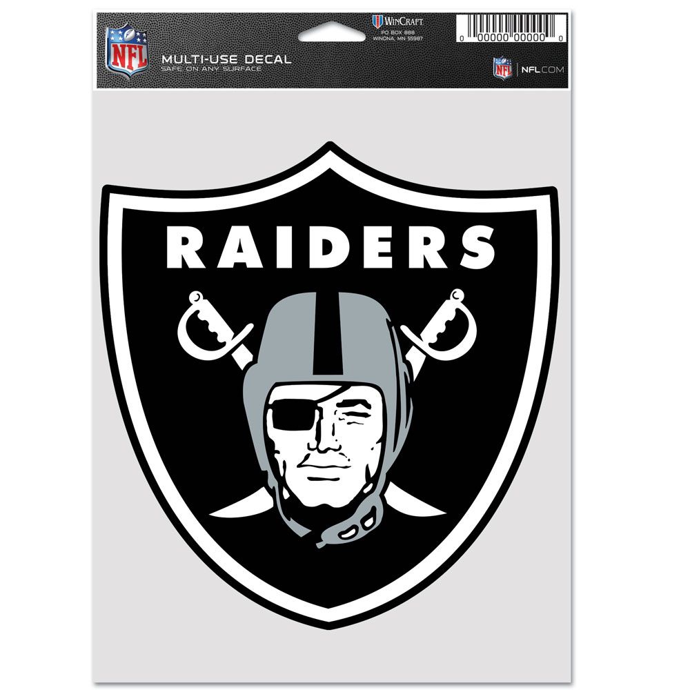 9416638093 Las Vegas Raiders Multi Use Fan Decal - Single