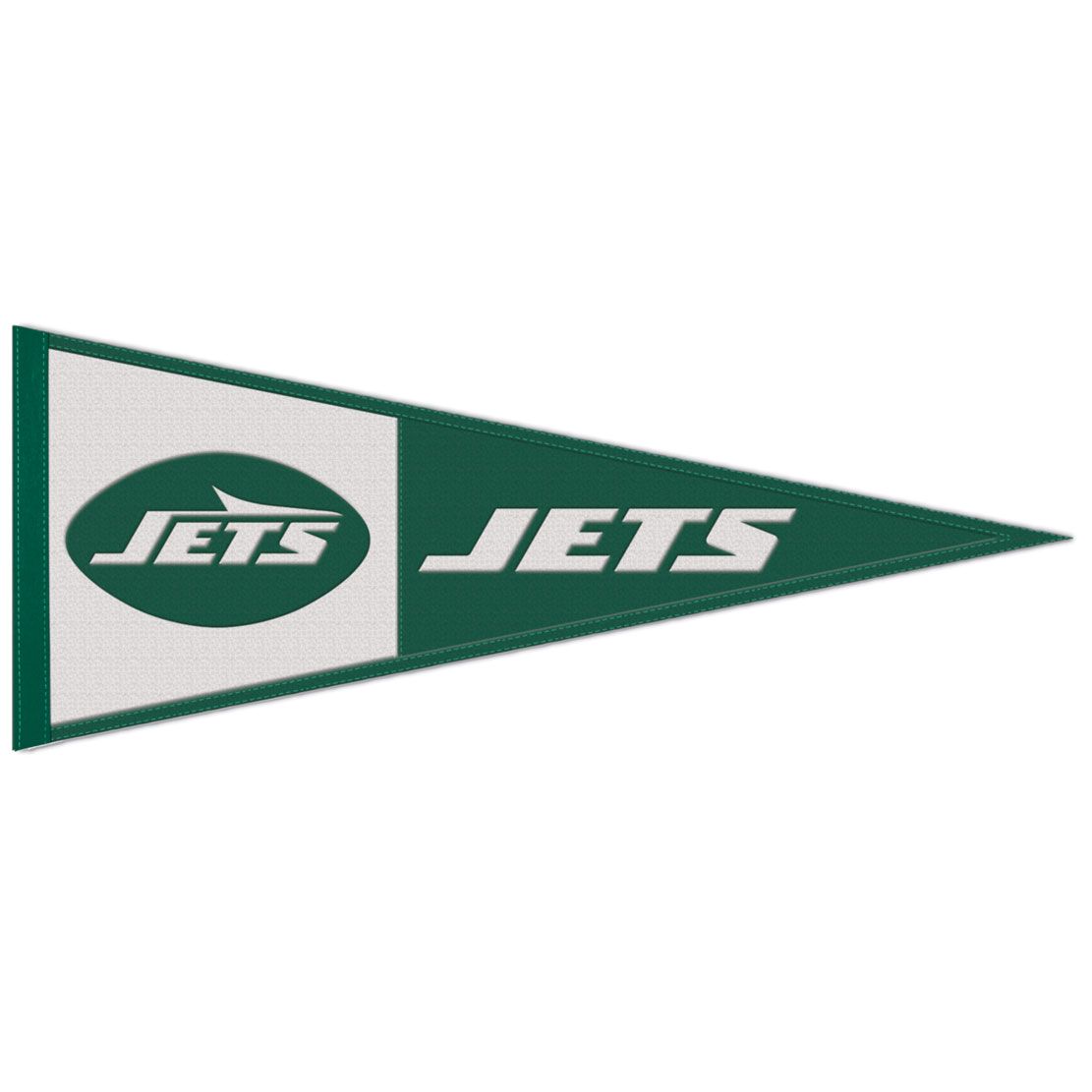 WinCraft New York Jets 13" x 32" Wool Primary Logo Pennant