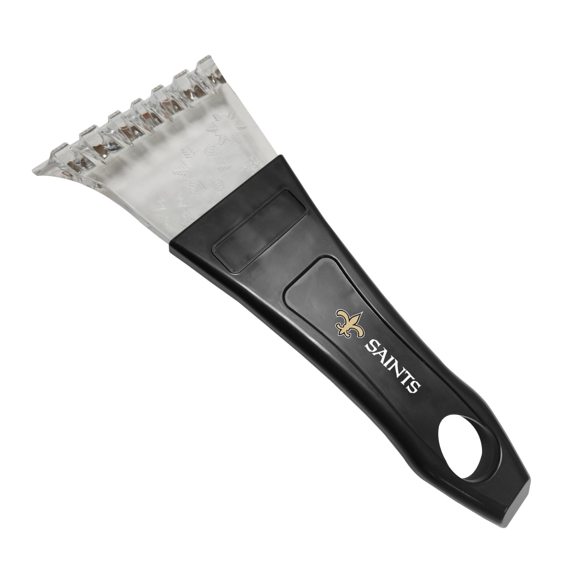 8162012975   Orleans Saints Ice Scraper