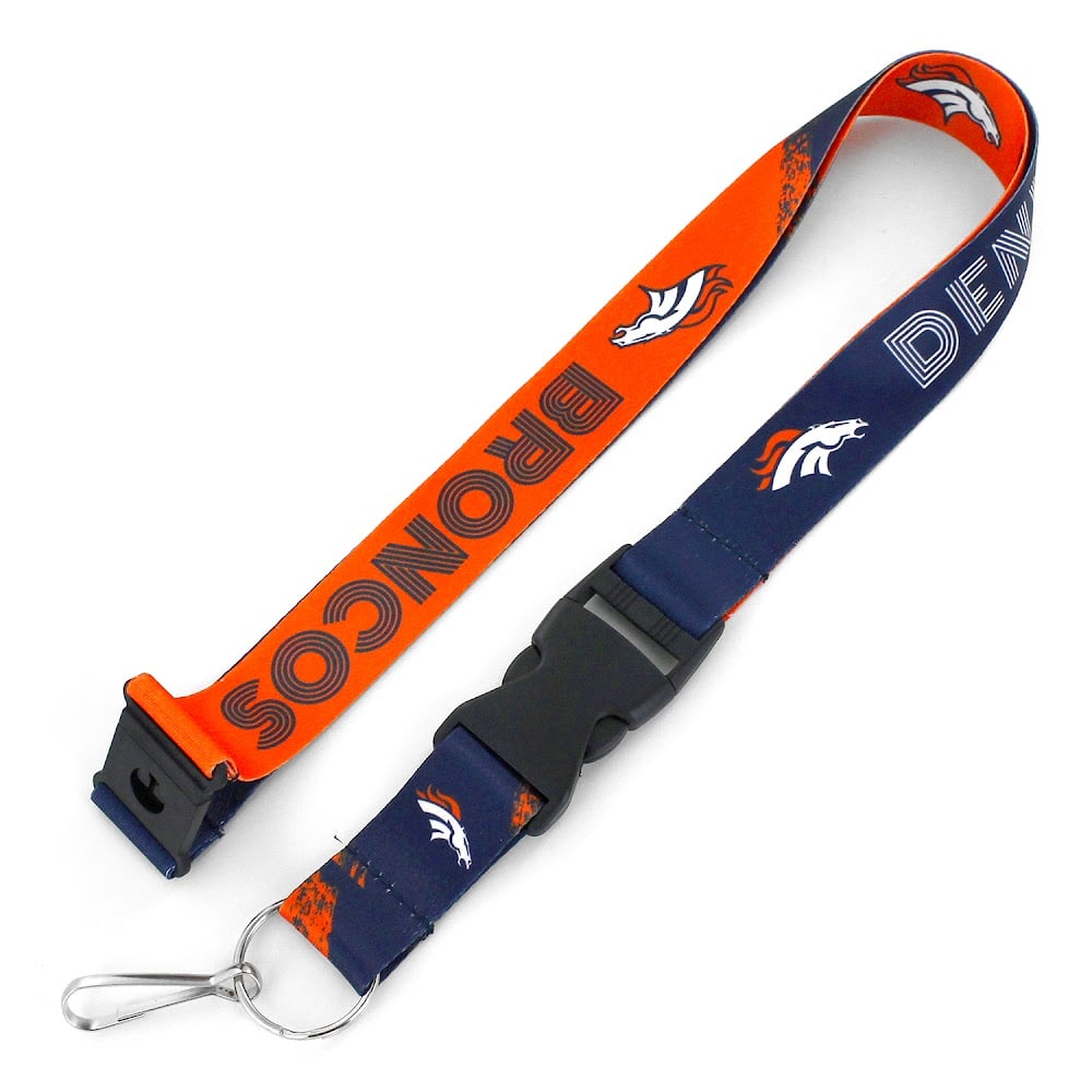 Aminco 6326408215 Denver Broncos Lanyard - Crossfade Design