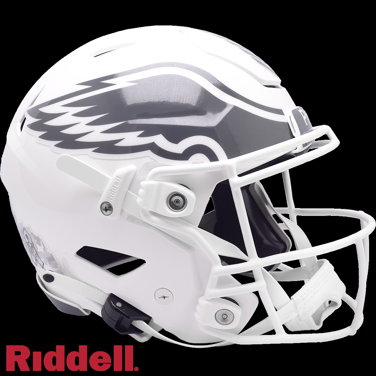9585500201 Philadelphia Eagles Helmet -  Authentic Speed Flex Style Salute to Service 2024 - Full Size
