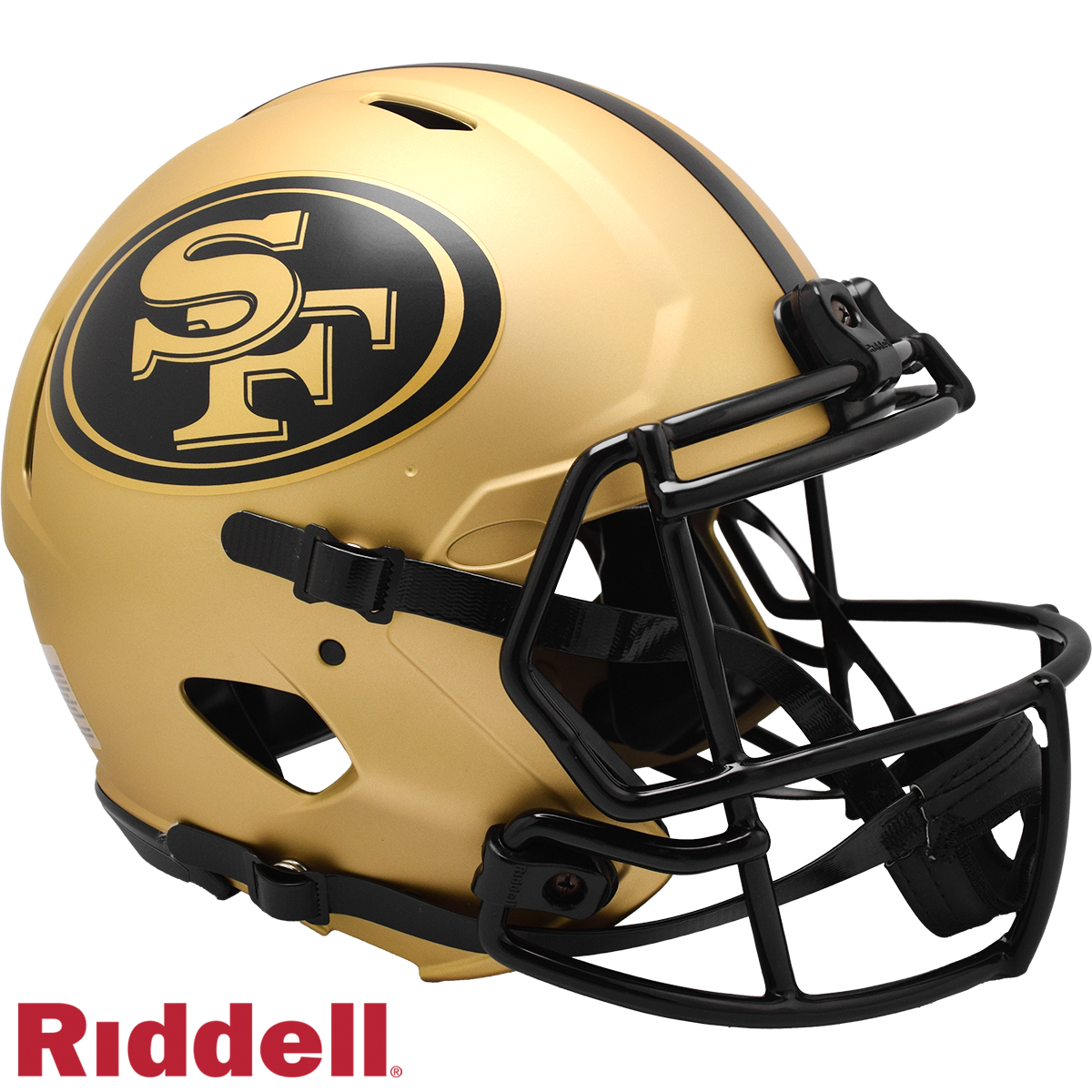9585500585 San Francisco 49ers Helmet -  Authentic Full Size Speed Style Rave Alternate