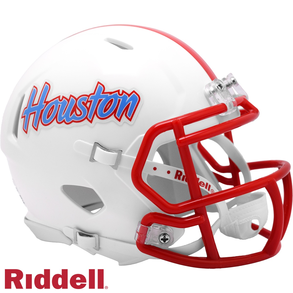 9585590447 Houston Cougars Helmet -  Replica Mini Speed Style Throwback