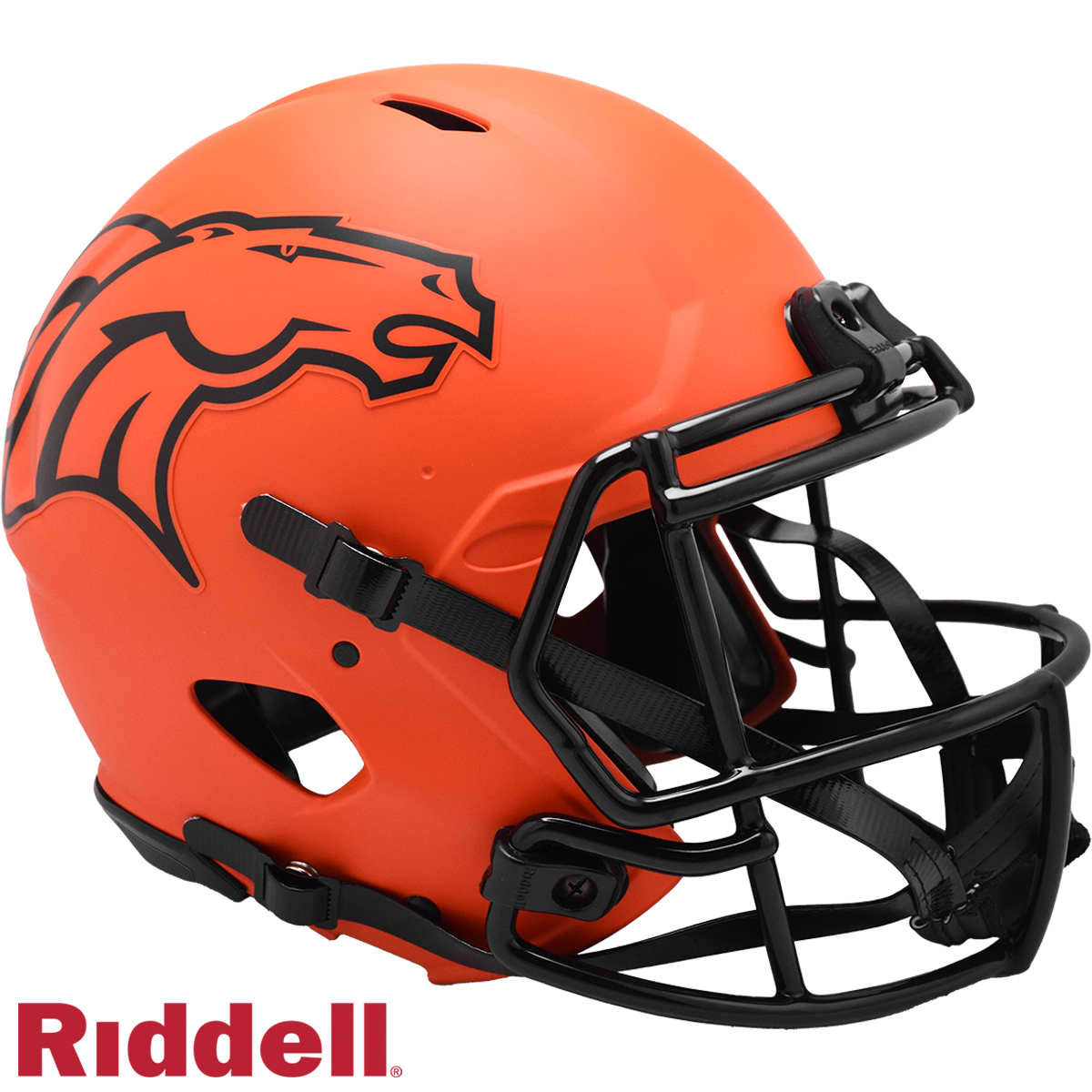 9585500589 Denver Broncos Helmet -  Authentic Full Size Speed Style Rave Alternate