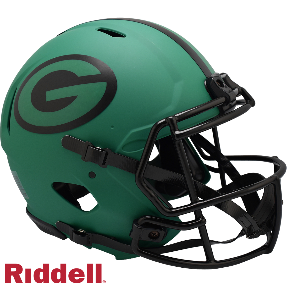 9585500605 Green Bay Packers Helmet -  Authentic Full Size Speed Style Rave Alternate
