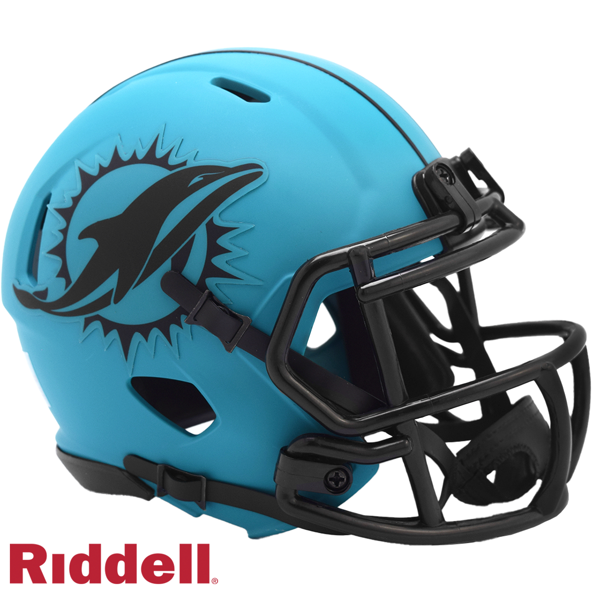 9585500664 Miami Dolphins Helmet -  Replica Mini Speed Style Rave Alternate