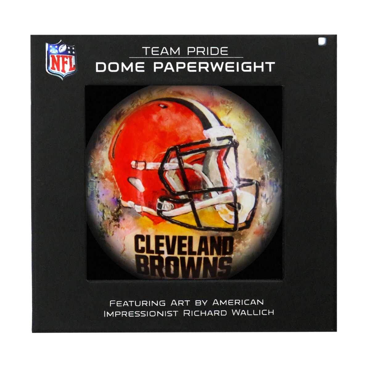 1007944626 Cleveland Browns Paperweight Domed
