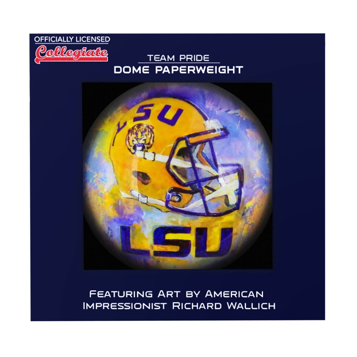 1007944656 LSU Tigers Paperweight Domed