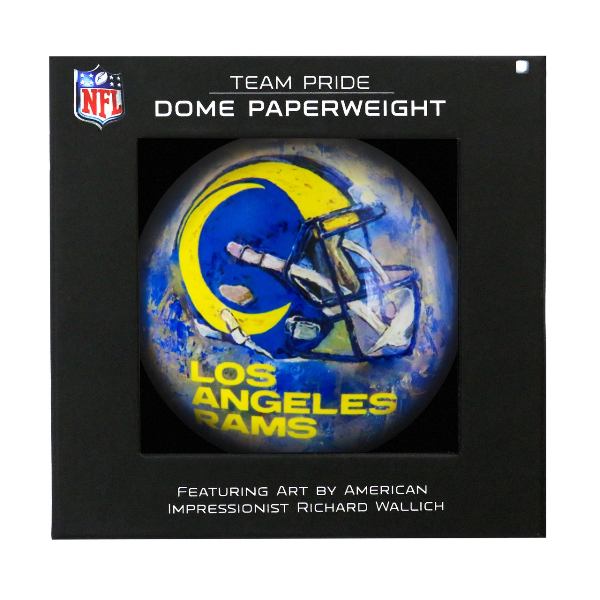 1007944636 Los Angeles Rams Paperweight Domed