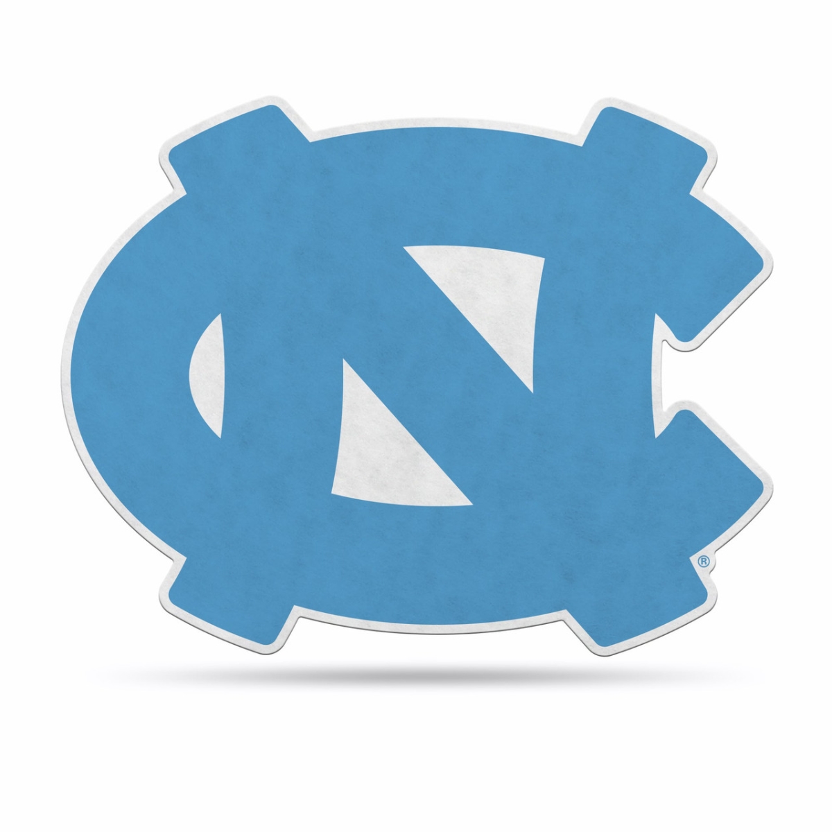 6734579214 North Carolina Tar Heels Pennant Shape Cut Logo Design