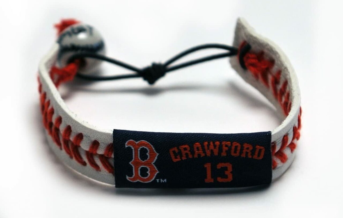 4421404483 Boston Red Sox Bracelet - Classic Baseball Carl Crawford