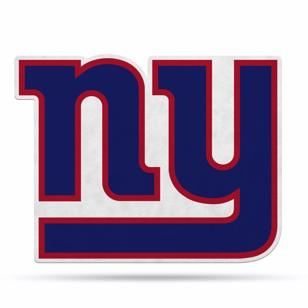 6734579124   York Giants Pennant Shape Cut Logo Design