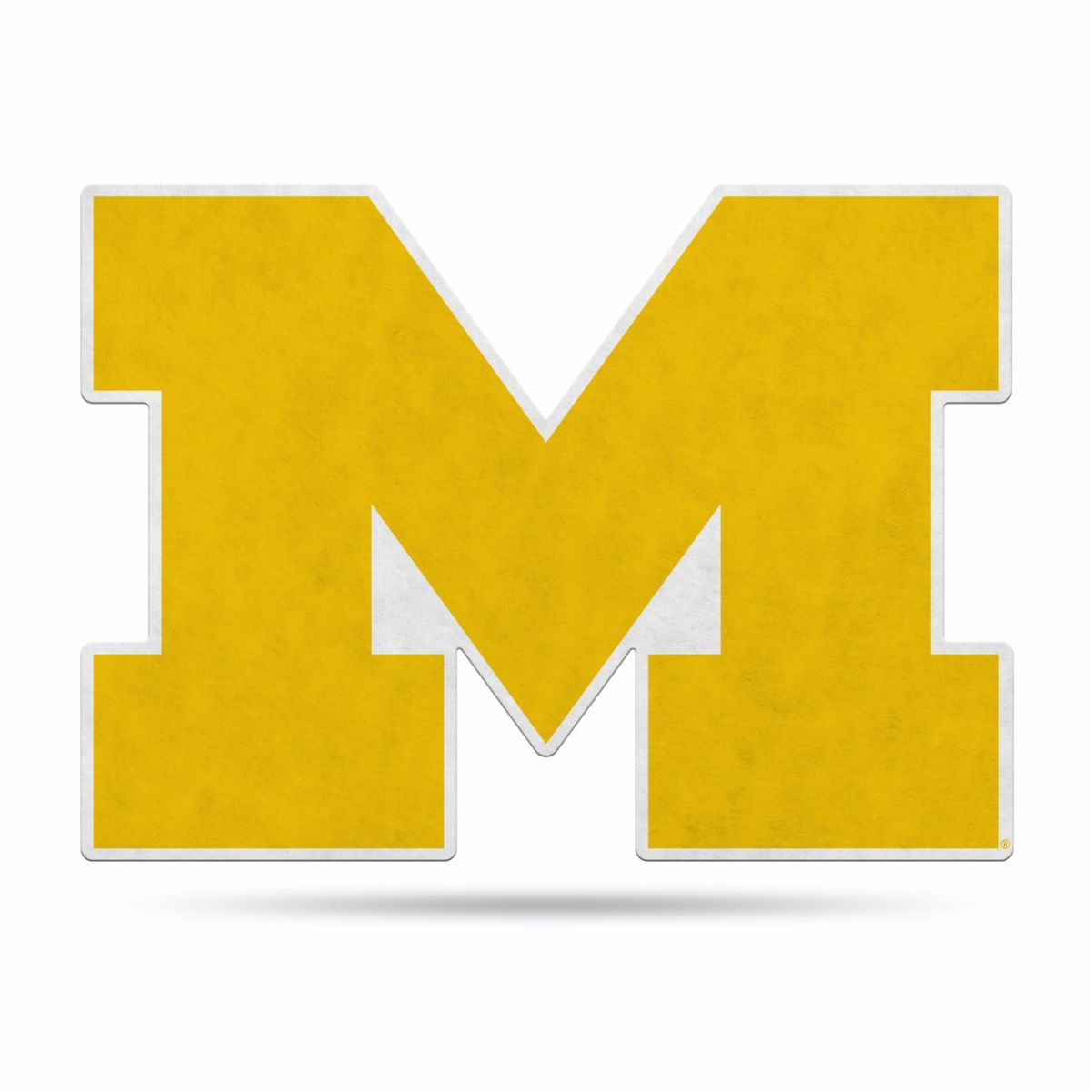 6734579211 Michigan Wolverines Pennant Shape Cut Logo Design