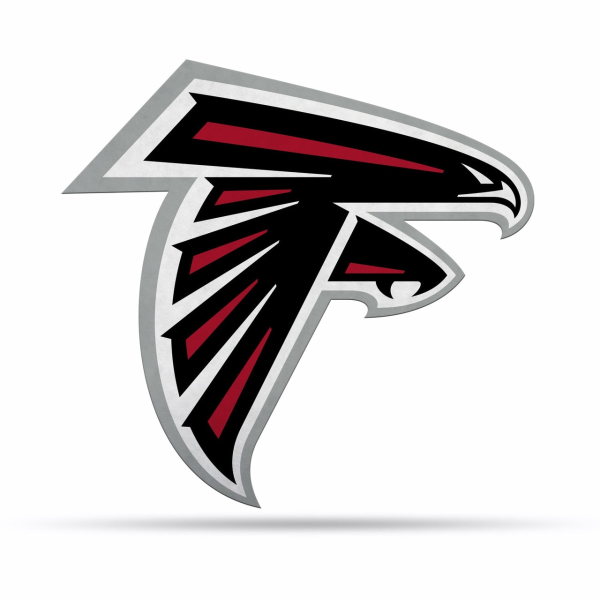 6734579130 Atlanta Falcons Pennant Shape Cut Logo Design