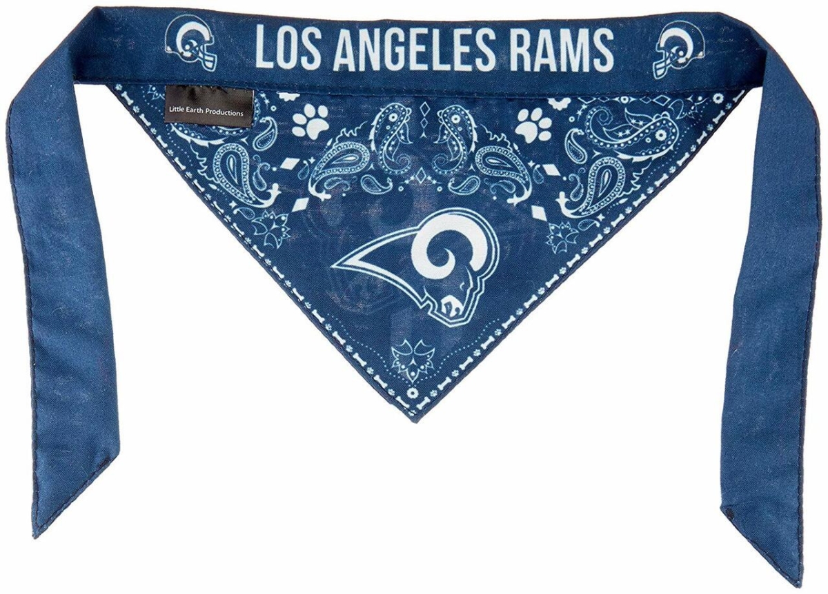 8669915818 Los Angeles Rams Pet Bandanna - Extra Small