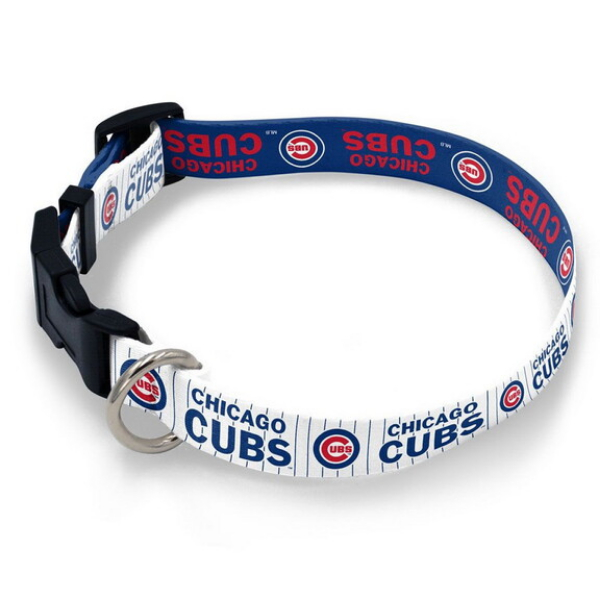 9416647663 Chicago Cubs Pet Collar