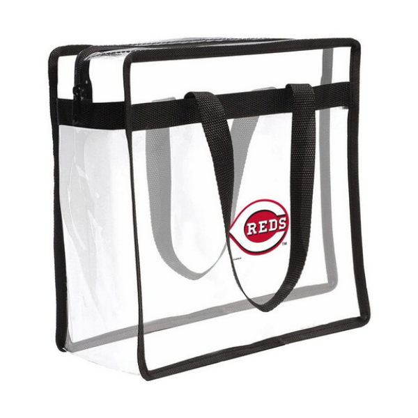 9416647686 Cincinnati Reds Tote Bag - Clear Stadium