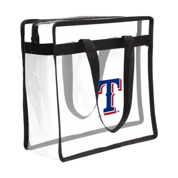 9416648033 Texas Rangers Tote Bag - Clear Stadium