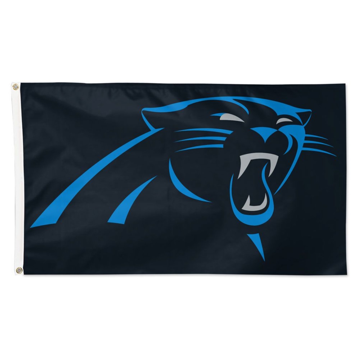Wincraft Carolina Panthers 3' x 5' Primary Logo Single-Sided Flag - Black