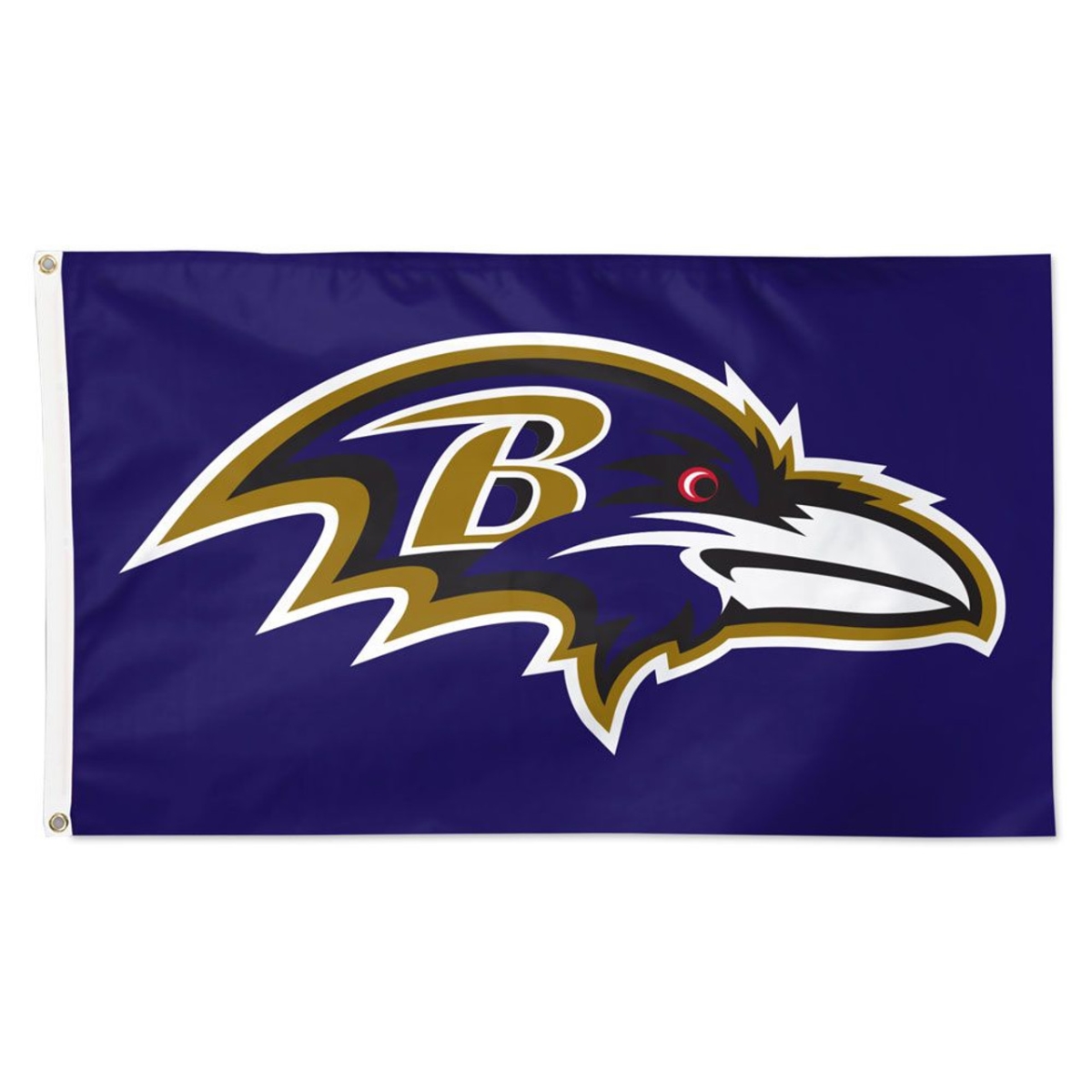 Wincraft Baltimore Ravens 3' x 5' Primary Logo Single-Sided Flag - Purple