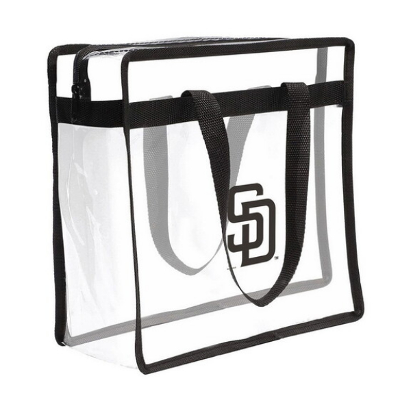 9416647859 San Diego Padres Tote Bag - Clear Stadium