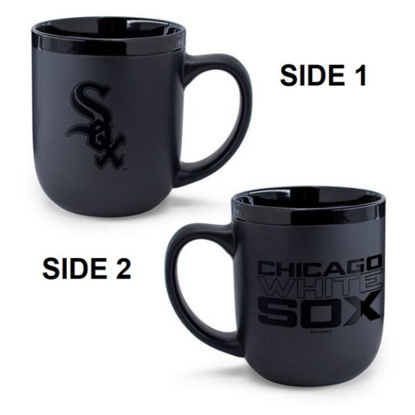 9416657004 17 oz Chicago White Sox Coffee Mug - Matte Black