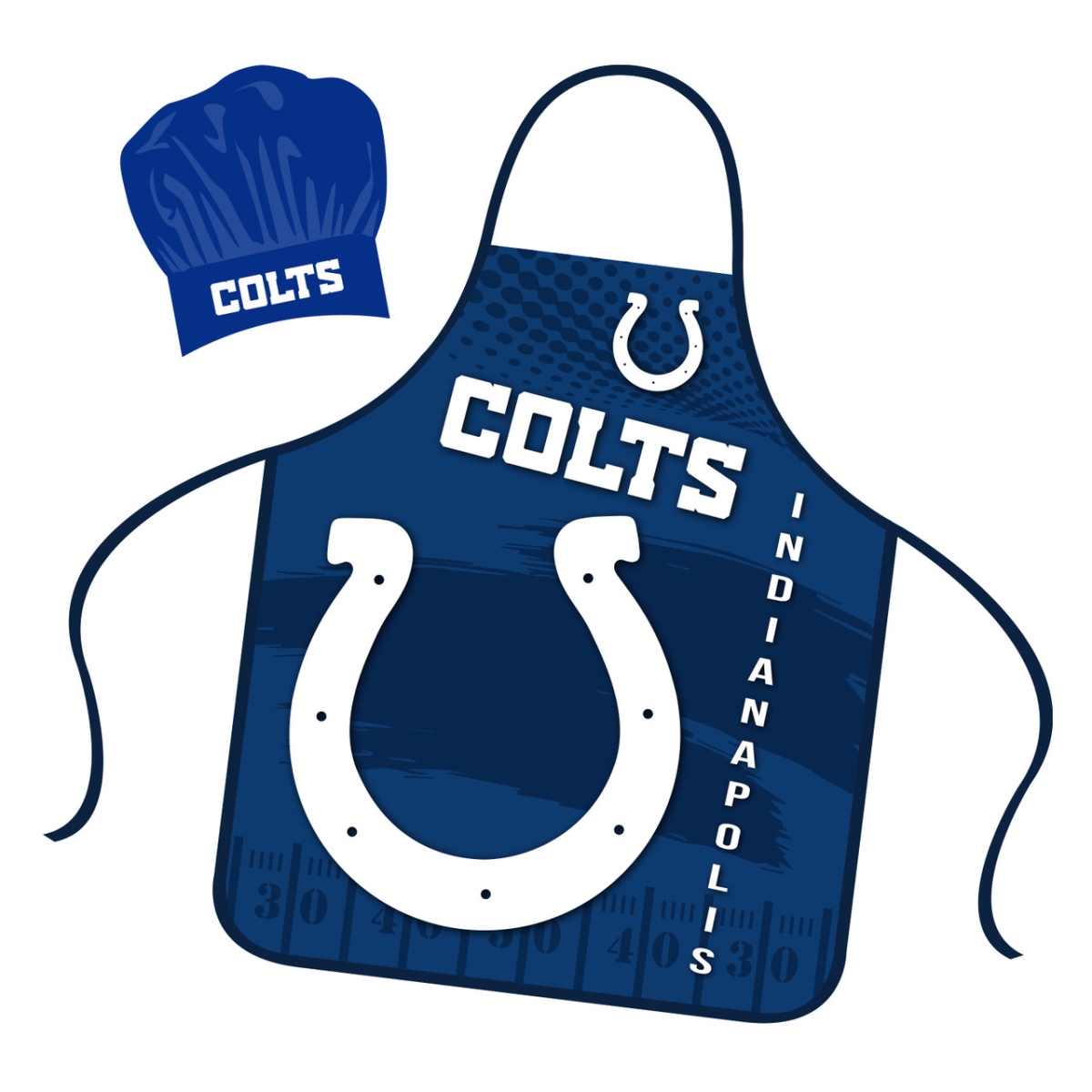 9468800026 Indianapolis Colts Chef Hat & Apron Set