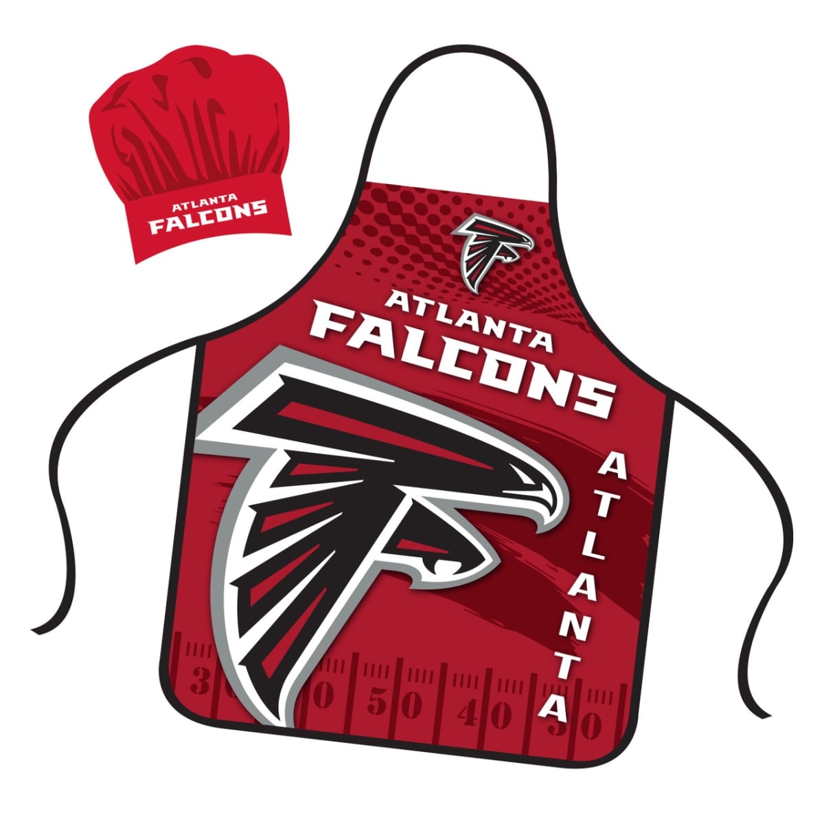 9468800014 Atlanta Falcons Chef Hat & Apron Set