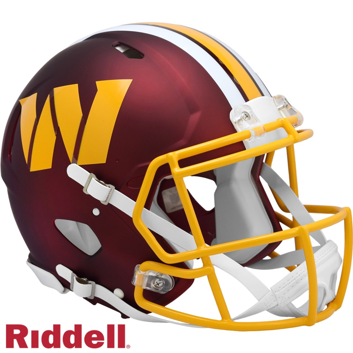 9585500999 Washington Commanders Helmet - Riddell Authentic Full Size Speed Style On-Field Alternate 2025