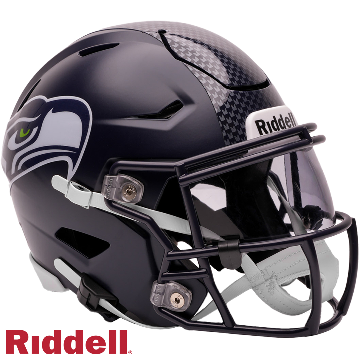 9585501047 Seattle Seahawks  Replica Mid-Size MIDI SpeedFlex Style Helmet