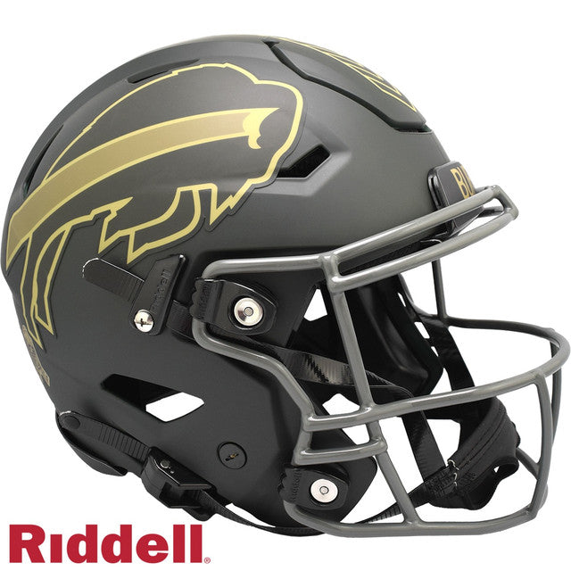 9585500823 Buffalo Bills Authentic Full Size Speed Flex Style Helmet - Salute to Service 2025