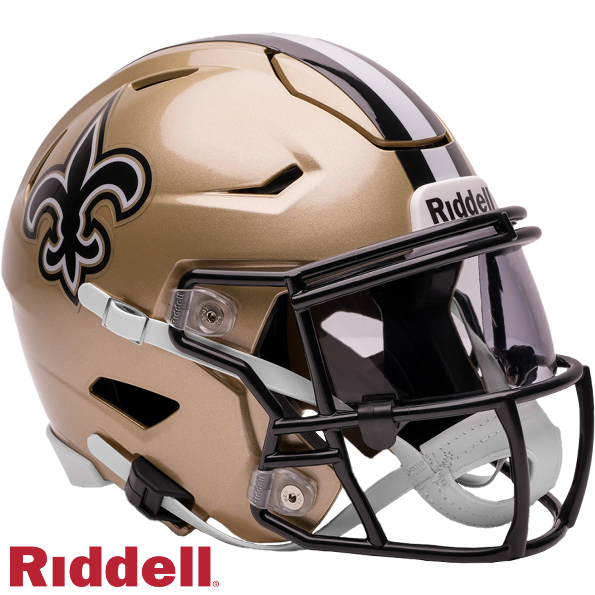 9585501046 Orleans Saints  Replica Mid-Size MIDI SpeedFlex Style Helmet