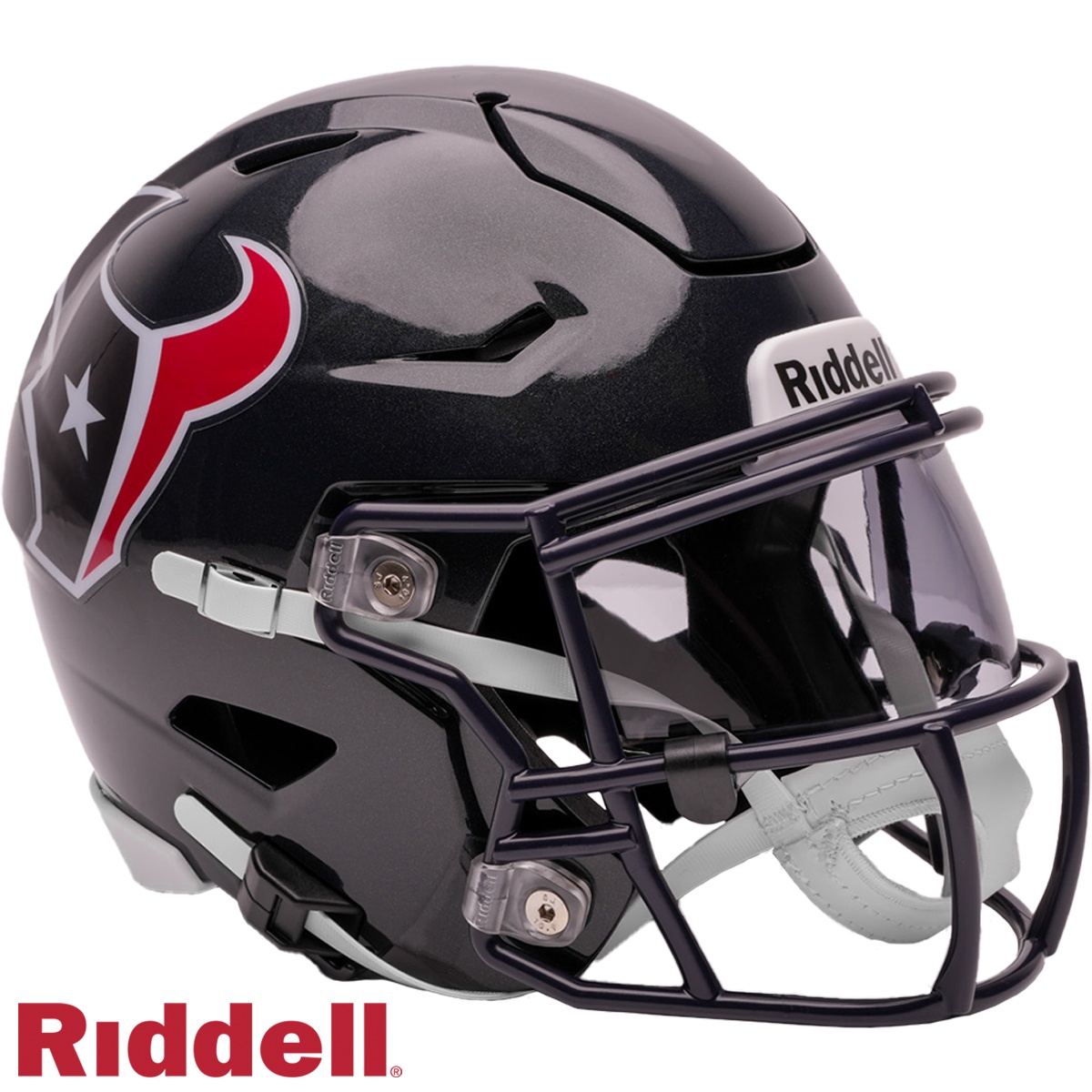 9585501049 Houston Texans Replica Mid-Size MIDI Speed Flex Style Helmet