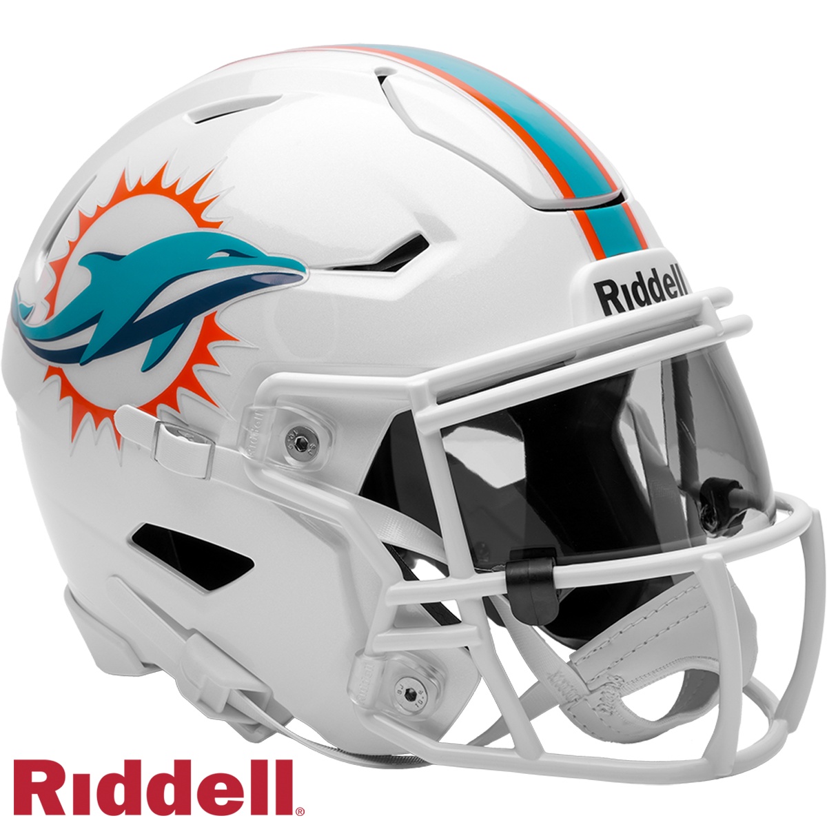 9585501033 Miami Dolphins Replica Mid-Size MIDI Speed Flex Style Helmet