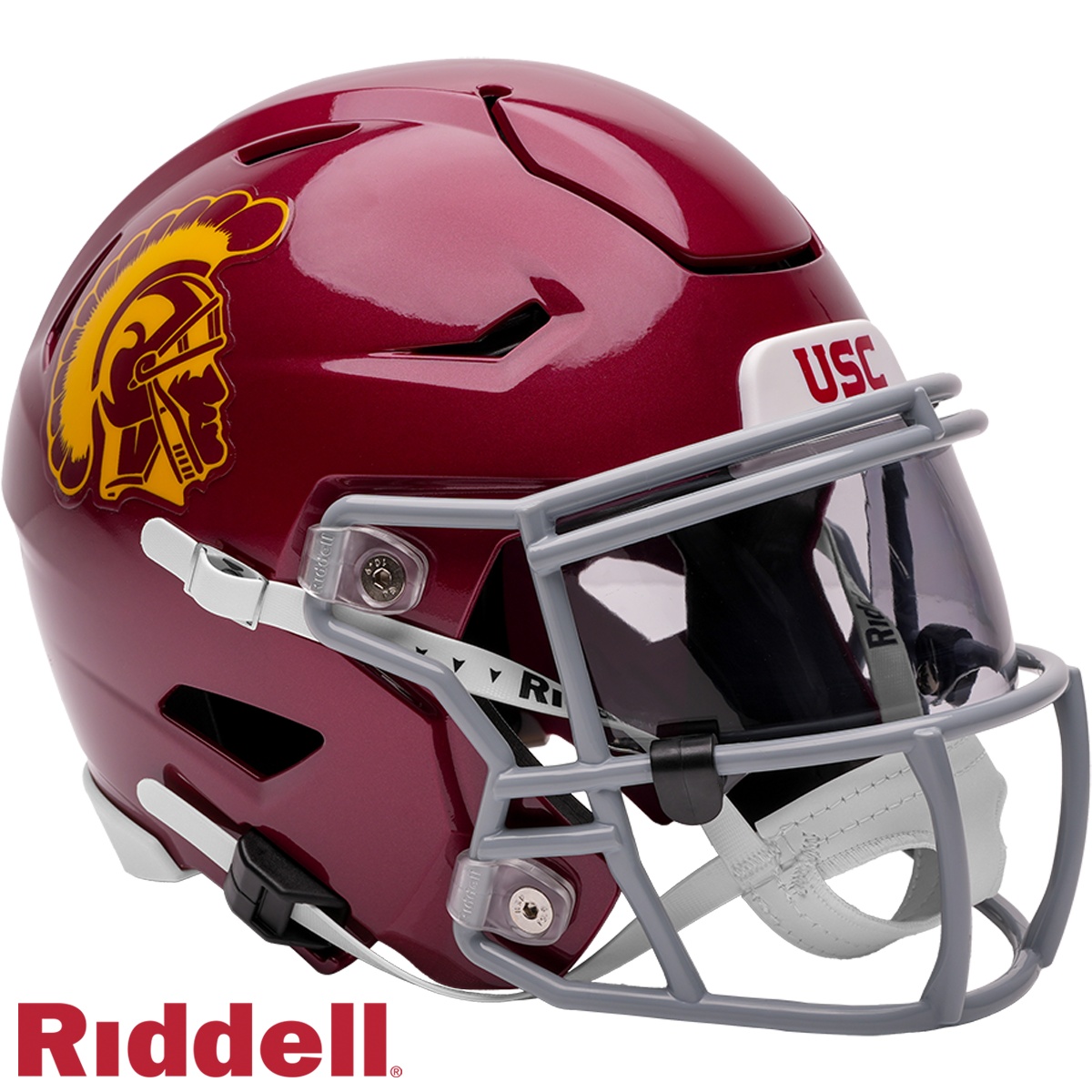 9585501066 USC Trojans Replica Mid-Size MIDI Speed Flex Style Helmet
