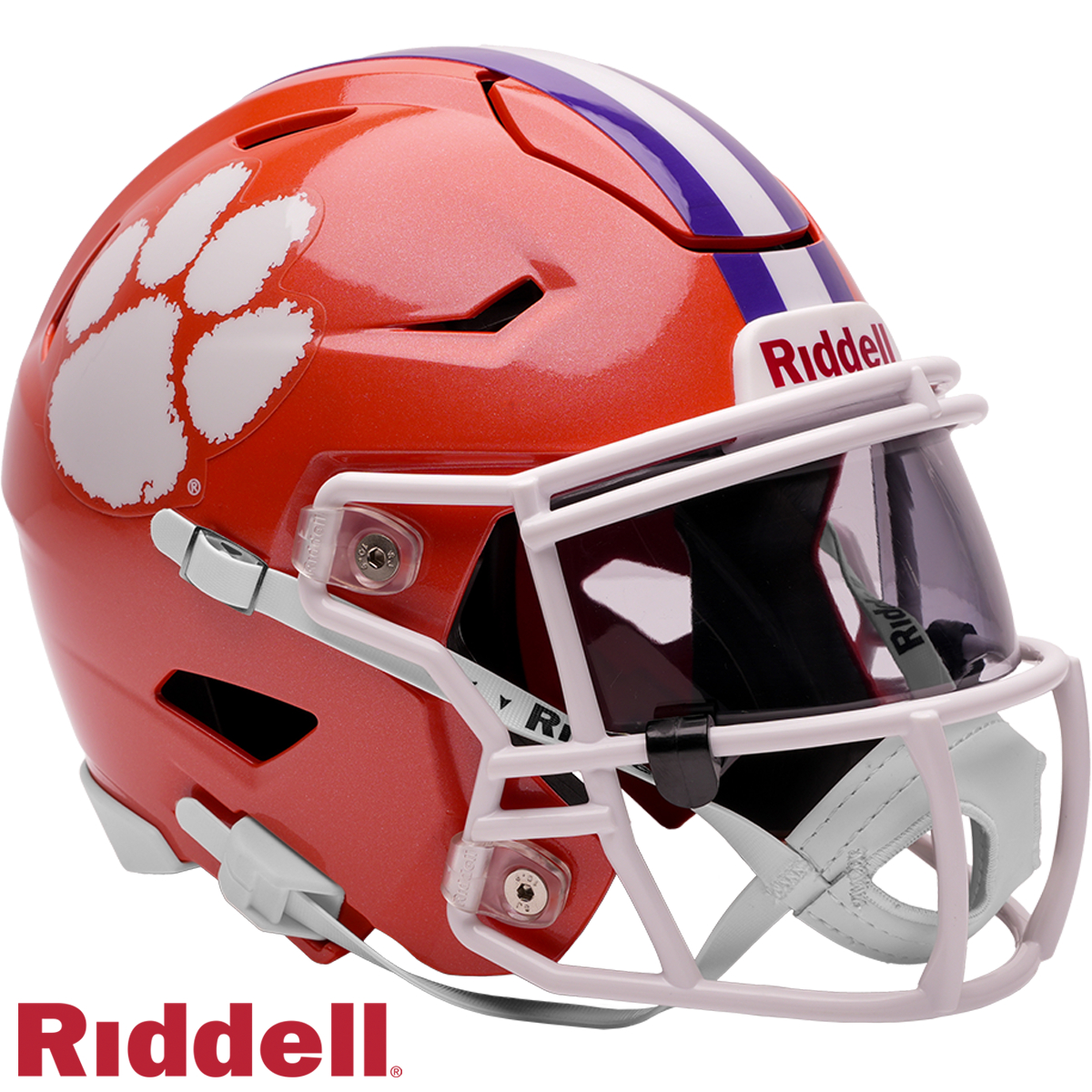 9585501053 Clemson Tigers  Replica Mid-Size MIDI SpeedFlex Style Helmet