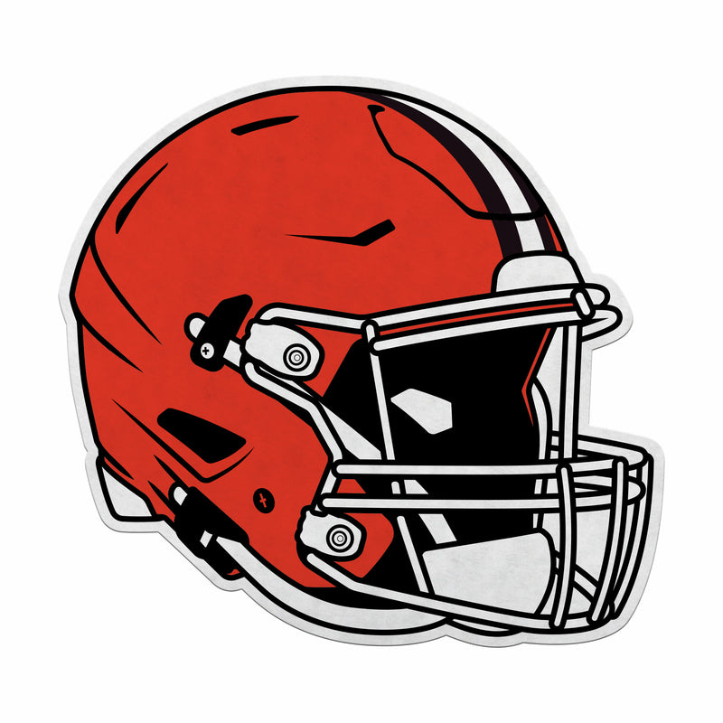 1140743150 Cleveland Browns Shape Cut Mascot Design Alternate Pennant
