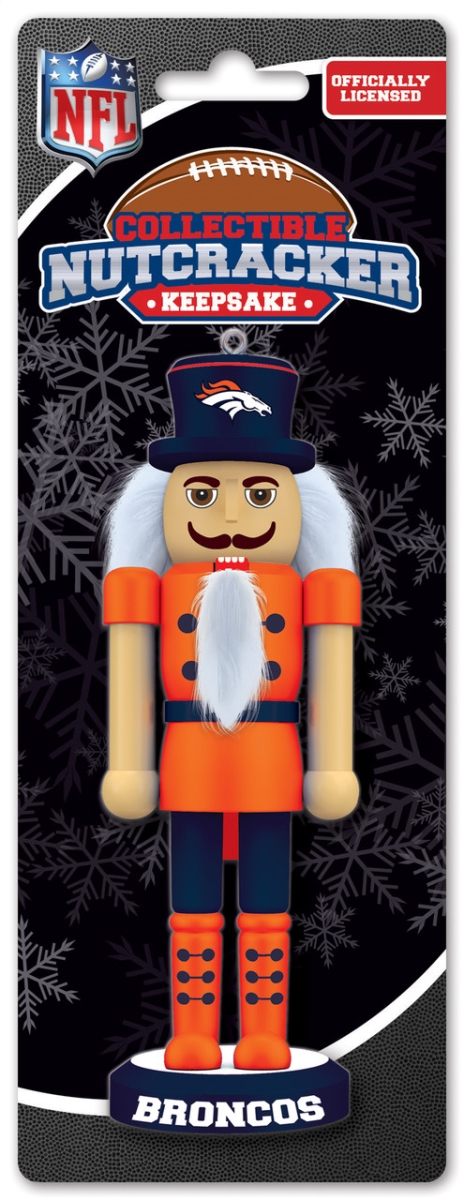 Masterpieces Puzzle 598802521 Denver Broncos Nutcracker Miniature